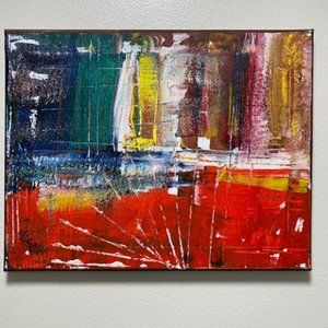 Abstract Acrylic Painting